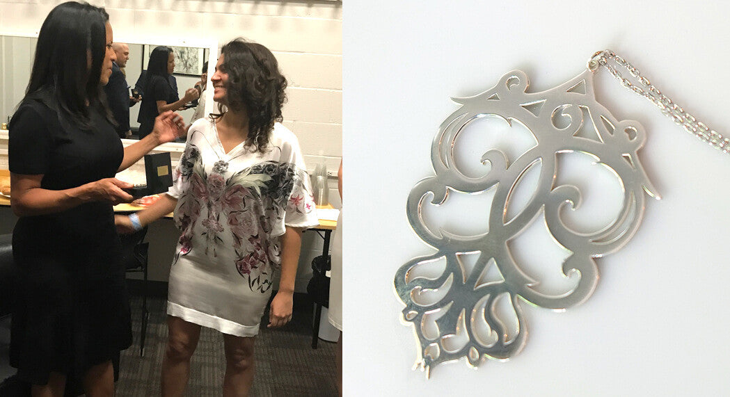 Annie Moran Designs Custom Jewelry Piece For Essence Festival Leadership