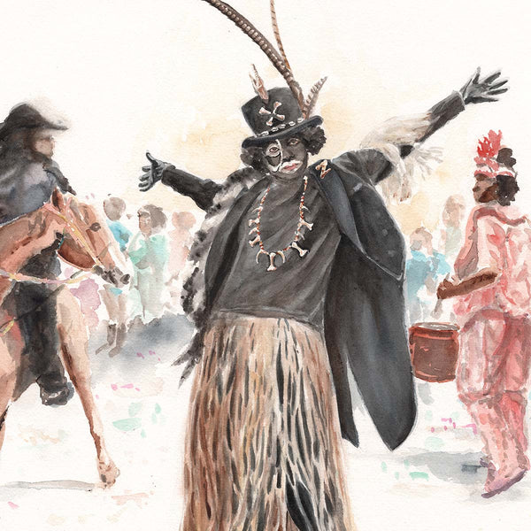 All on a Mardi Gras Day - Fine Art Print