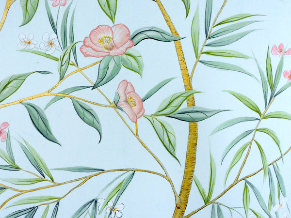 Birds of Blue 2 - Gouache and Watercolor on Rice Paper