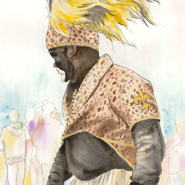 Zulu Parade Walker - Fine Art Print