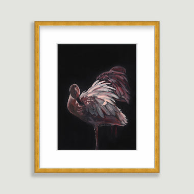 Flamingo Duo - Watercolor Original