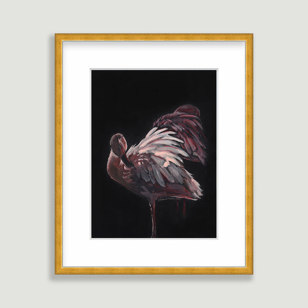 Flamingo Duo - Watercolor Original