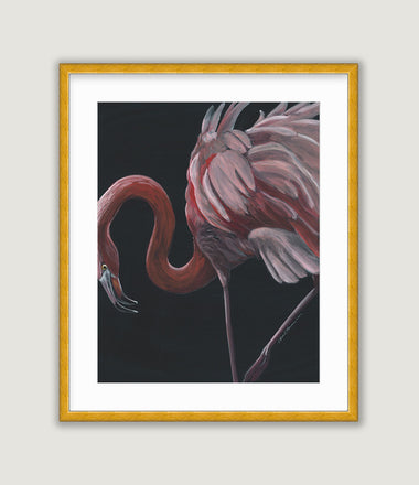 Flamingo 2 - Watercolor Original