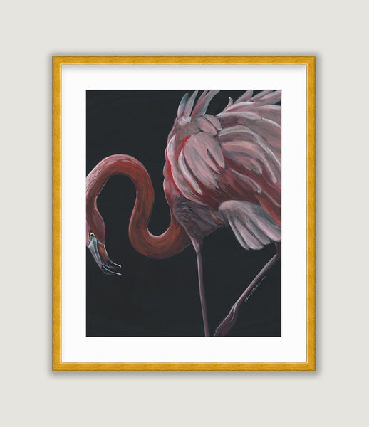 Flamingo 2 - Watercolor Original