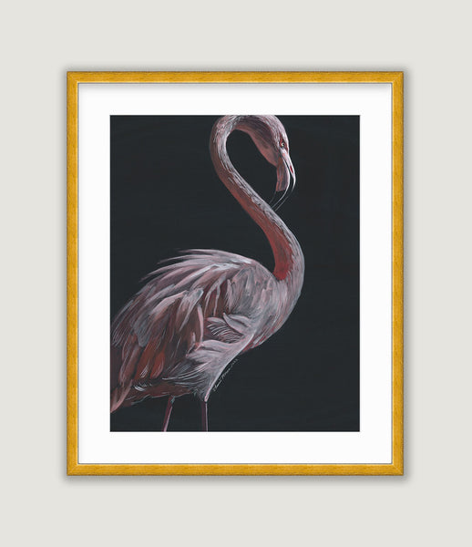 Flamingo 1 - Watercolor Original