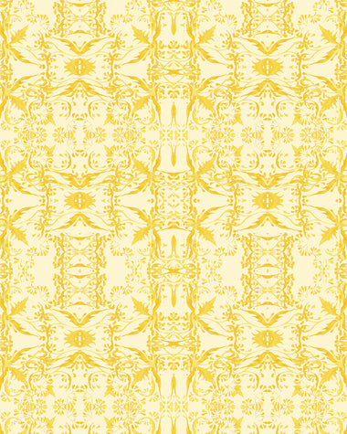 Botanica Geo Wallpaper - Yellow