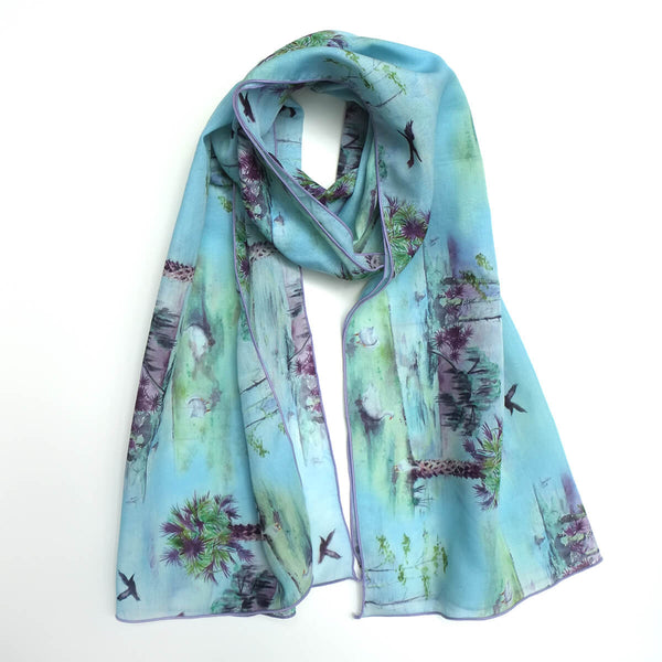 City Park Silk Scarf - New Orleans City Park - Annie Moran