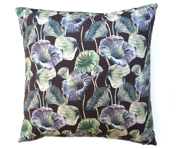Lotus Leaf Throw Pillow