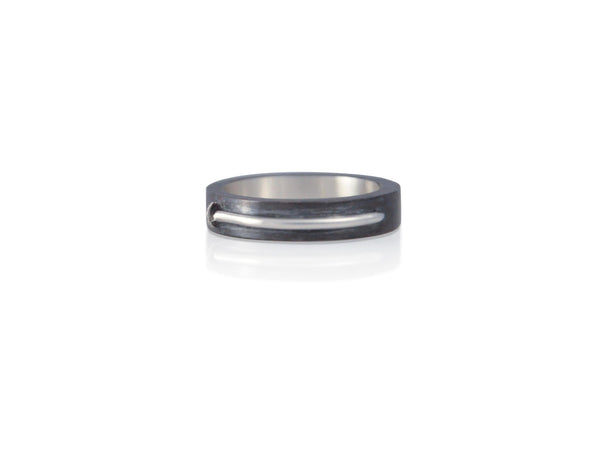 Sterling Silver Nail Band Ring - Annie Moran