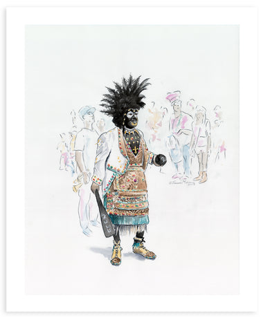 Paddle Man - Fine Art Print