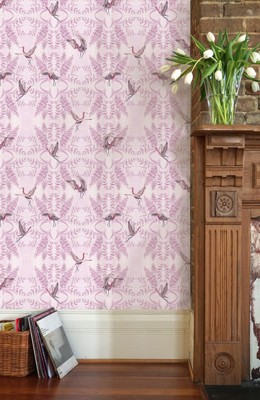 Reddish Egret Wallpaper - Lilac