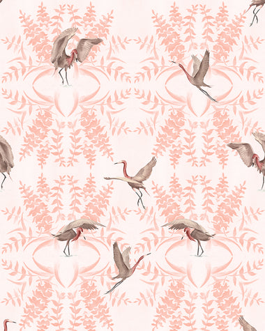 Reddish Egret Wallpaper - Peach