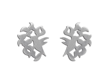 Sterling Silver Hummingbird Earrings - Annie Moran