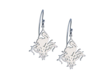 Landing Pelican Fluer-de-lis Earrings - Annie Moran