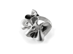 Sterling Silver Ruffle Ring - Annie Moran