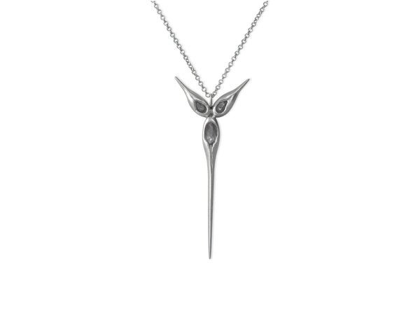 Sterling Silver Thistle Pendant Necklace - Annie Moran